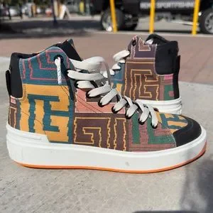 Balmain | Shoes | Rare Authentic Balmain High Top Sneakers